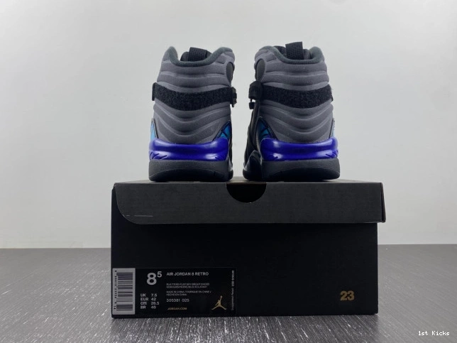 1st Kicks Shoes Retro 305381-025 8 Aqua Jordan (2015) 0817